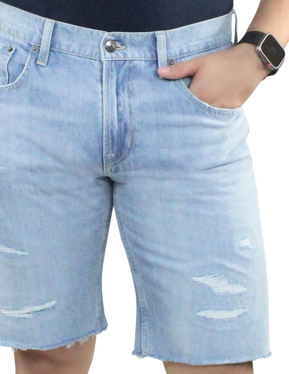 Bermuda de mezclilla para hombre 8