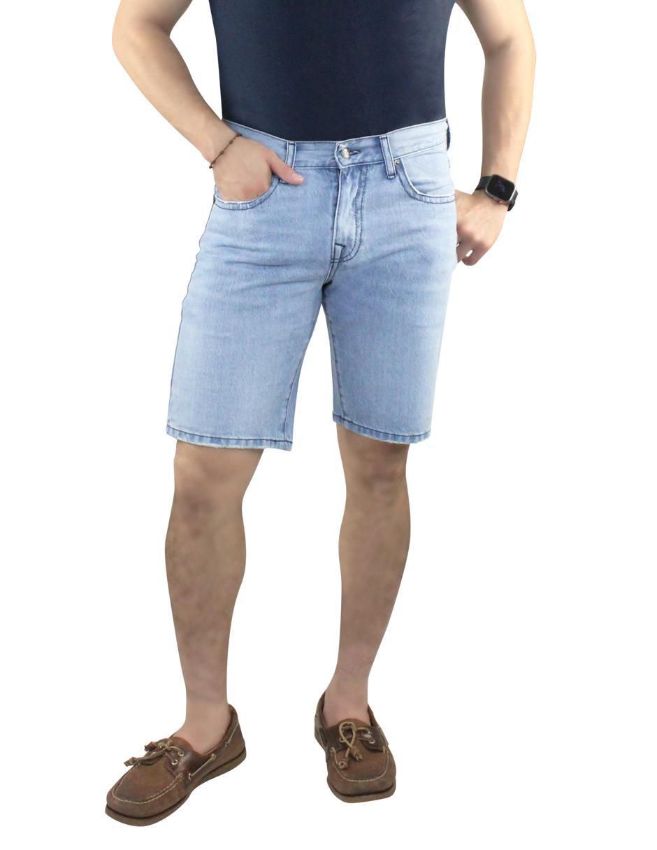 Bermuda de mezclilla para hombre Bermuda de mezclilla para hombre