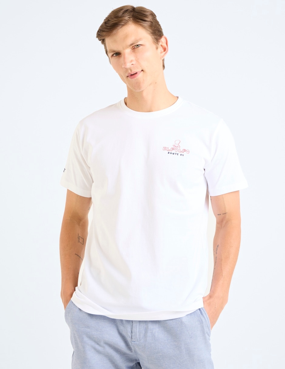 Playera cuello redondo para hombre Playera cuello redondo para hombre