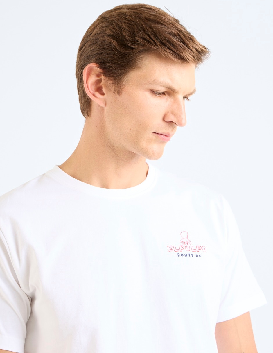 Playera cuello redondo para hombre 3