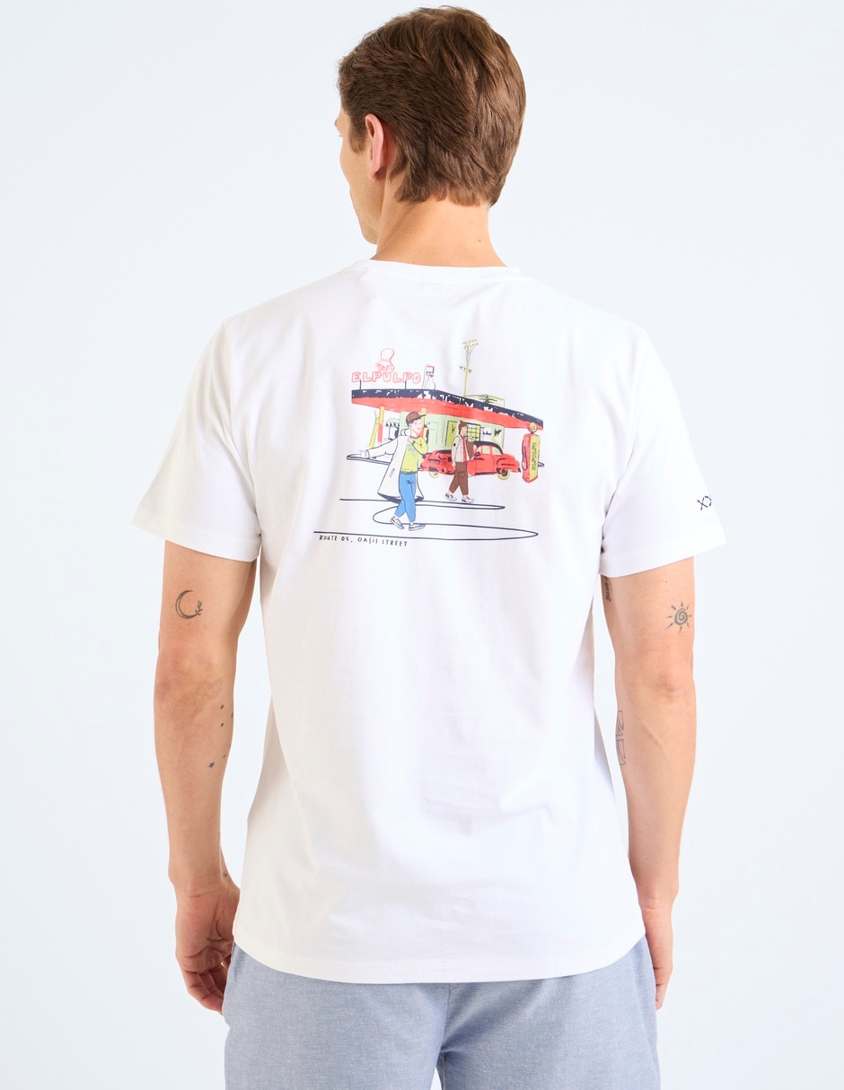 Playera cuello redondo para hombre 6