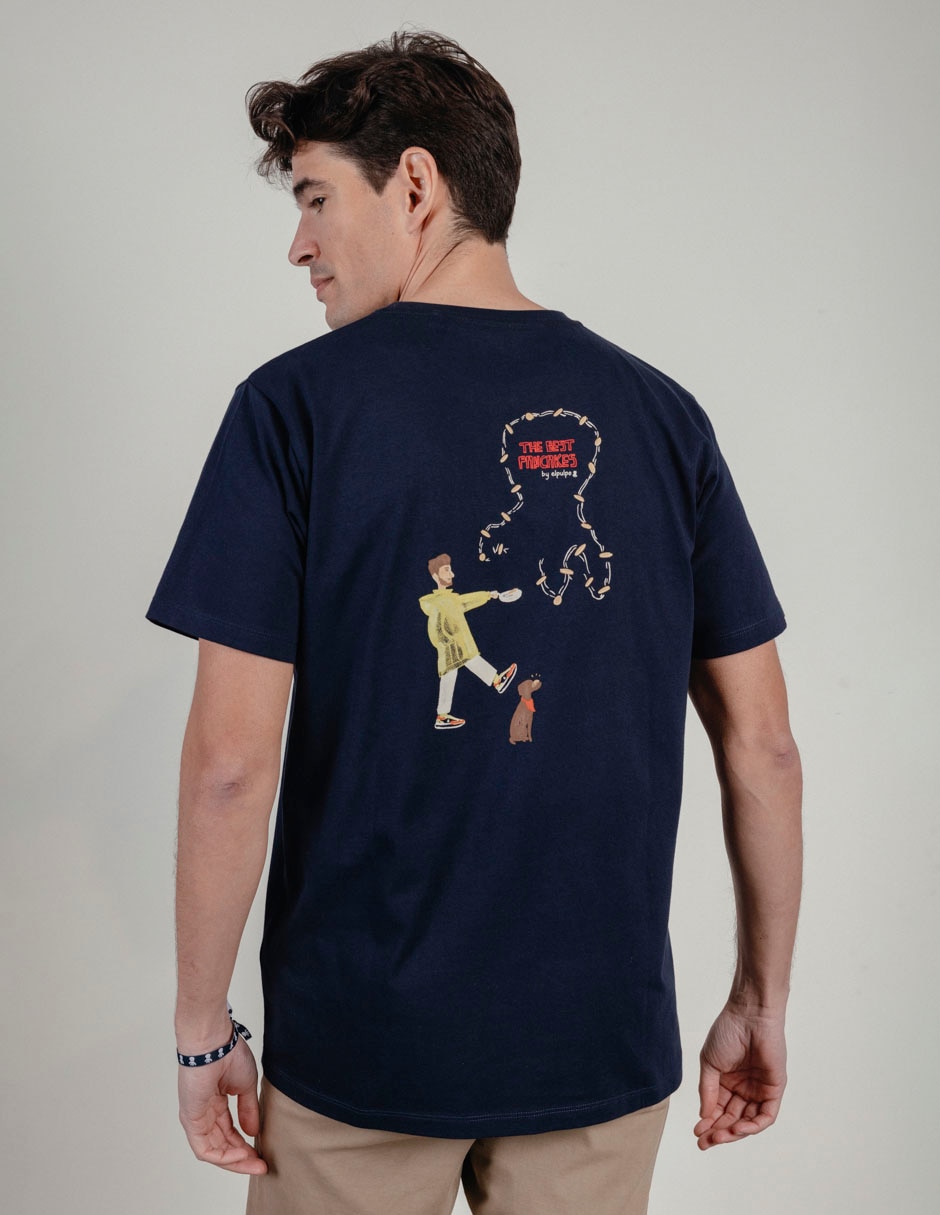 Playera cuello redondo para hombre 2