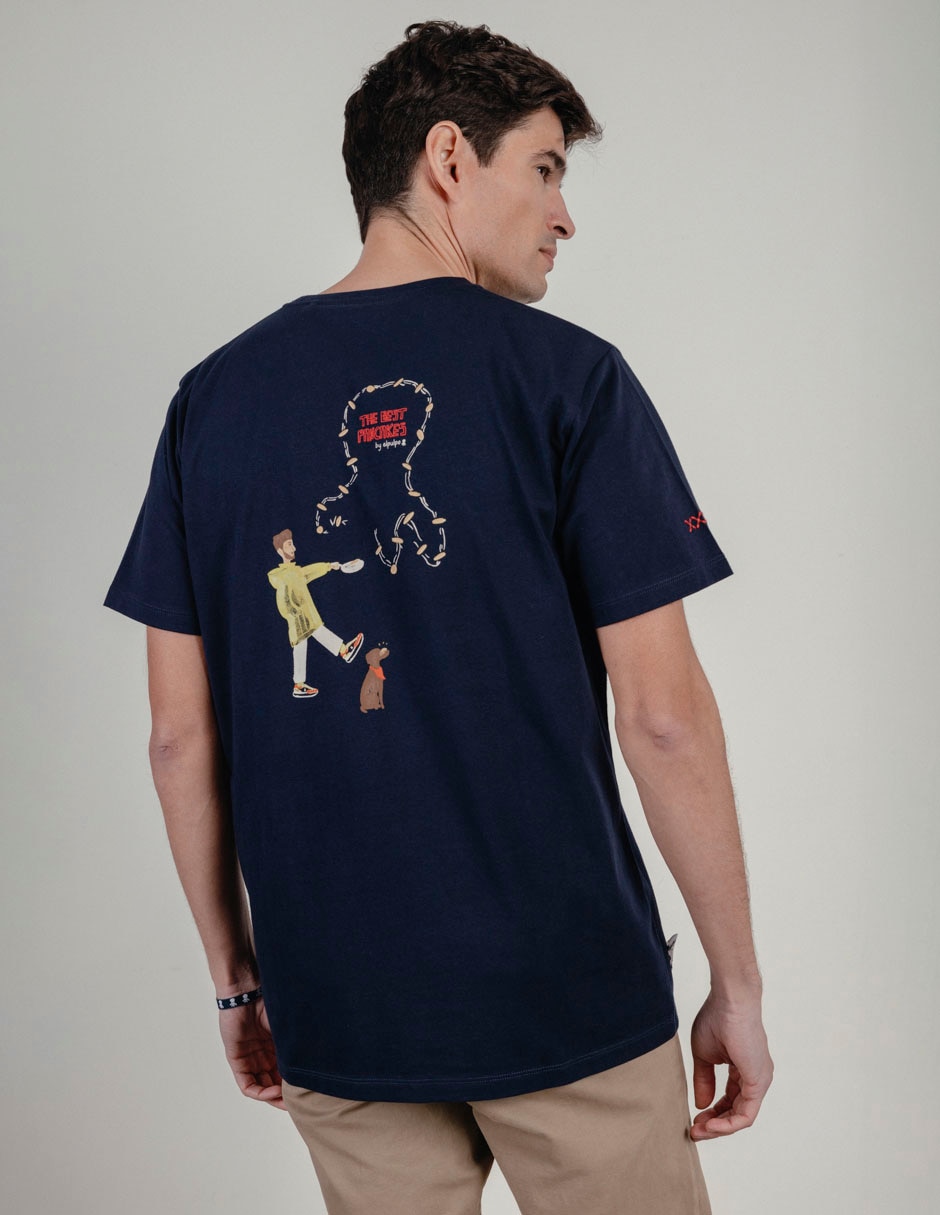 Playera cuello redondo para hombre 7