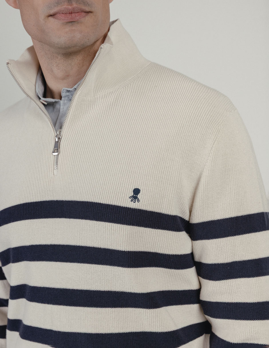 Suéter cuello alto para hombre 4