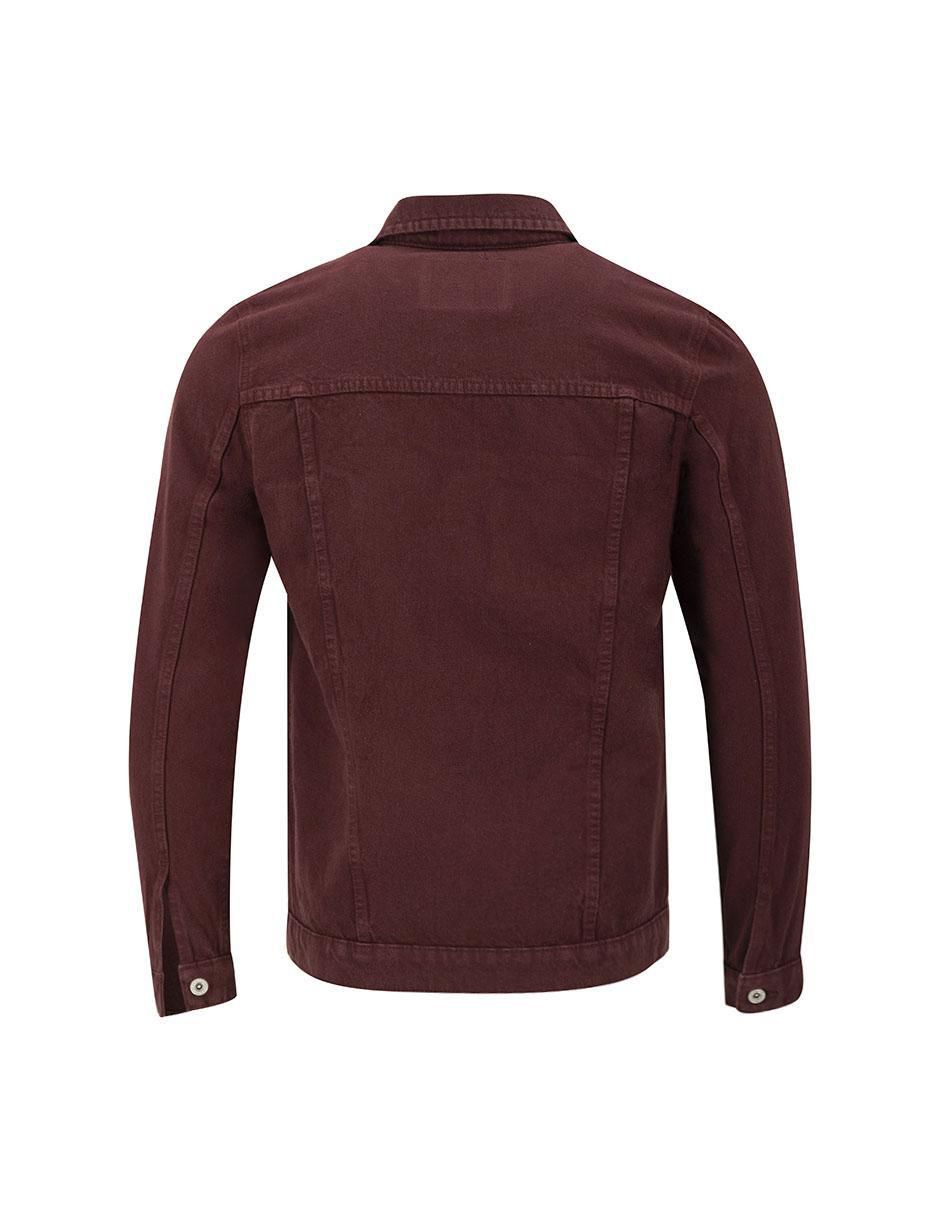 Chamarra denim Indicum Denim de mezclilla con bolsillos para hombre