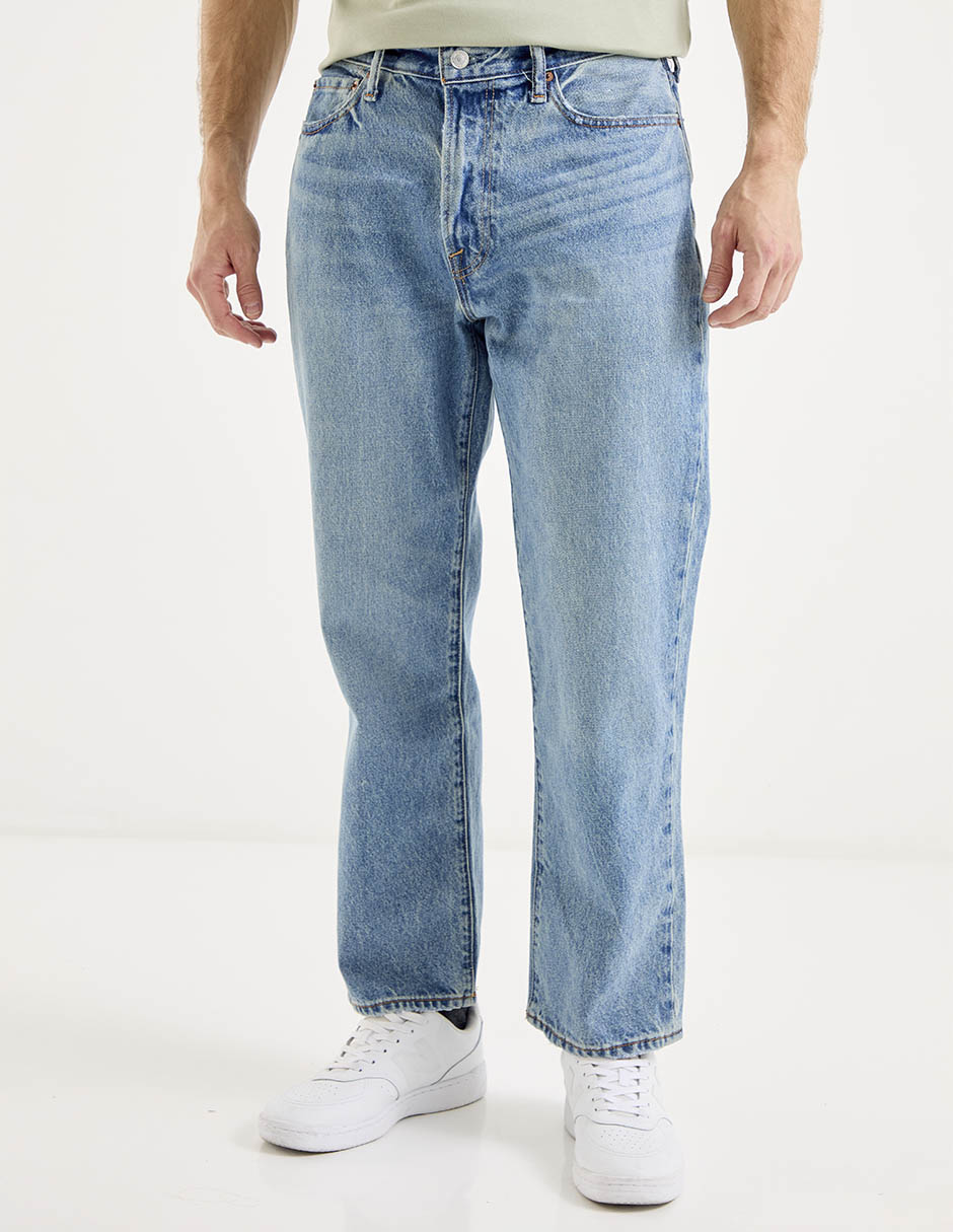 Jeans slim lavado medio para hombre Jeans slim lavado medio para hombre