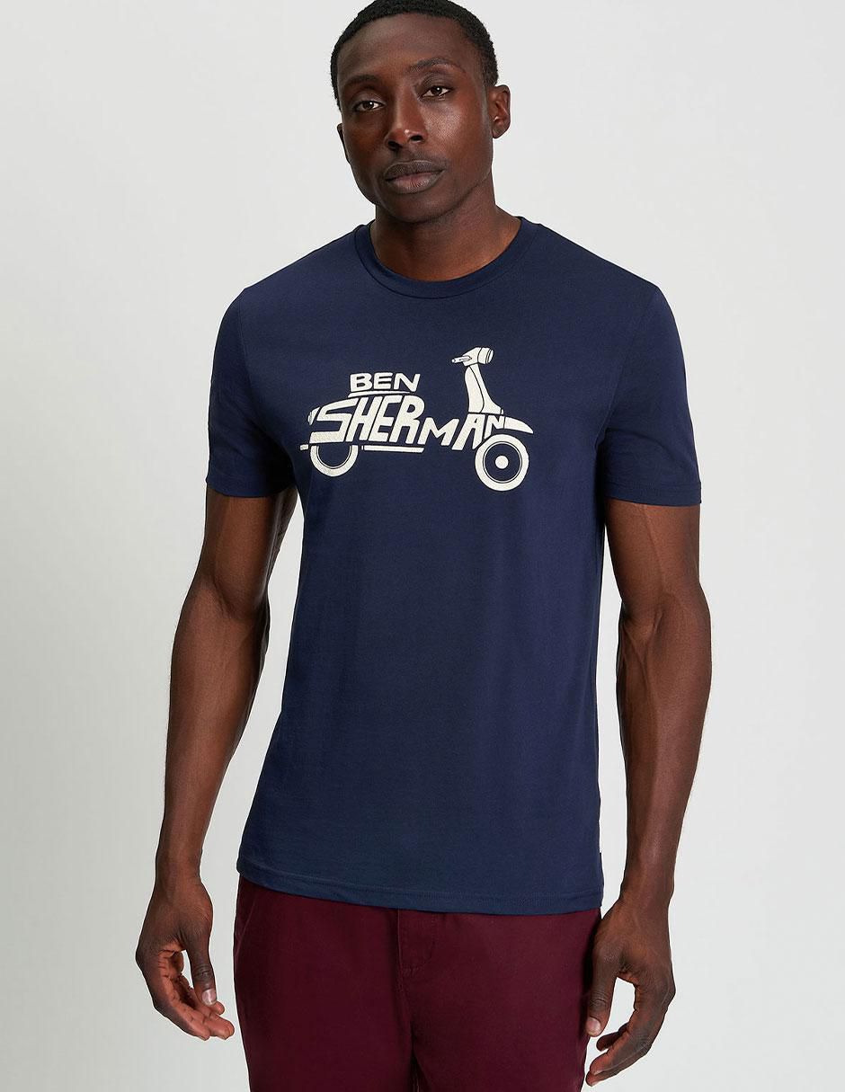 Playera cuello redondo para hombre