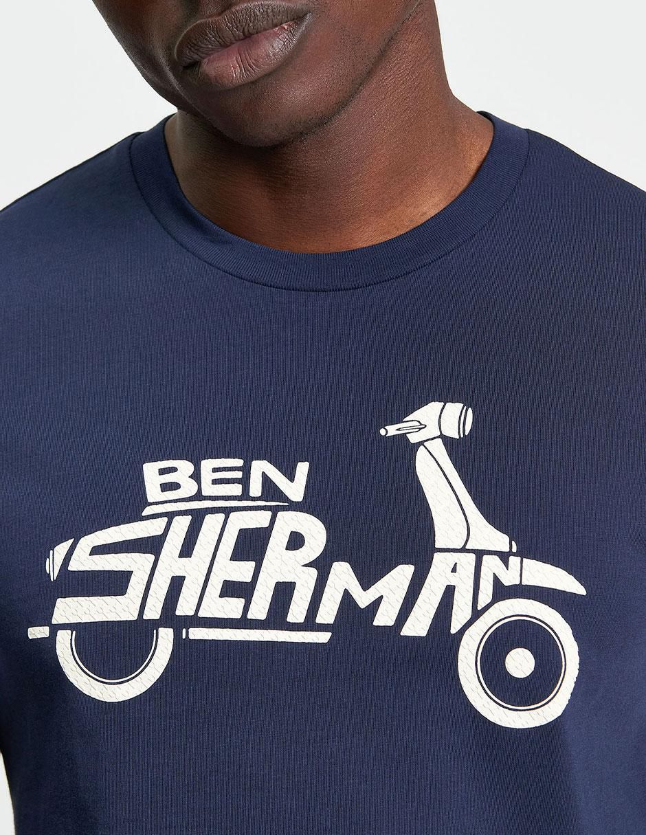Playera cuello redondo para hombre
