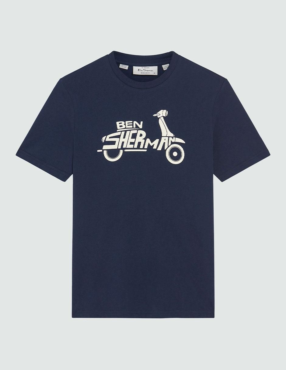 Playera cuello redondo para hombre