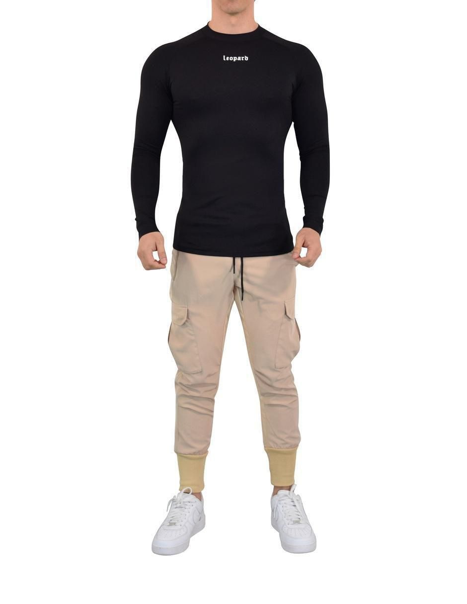 Jogger ajustado Pain Into Power estampado con bolsillos para hombre 4