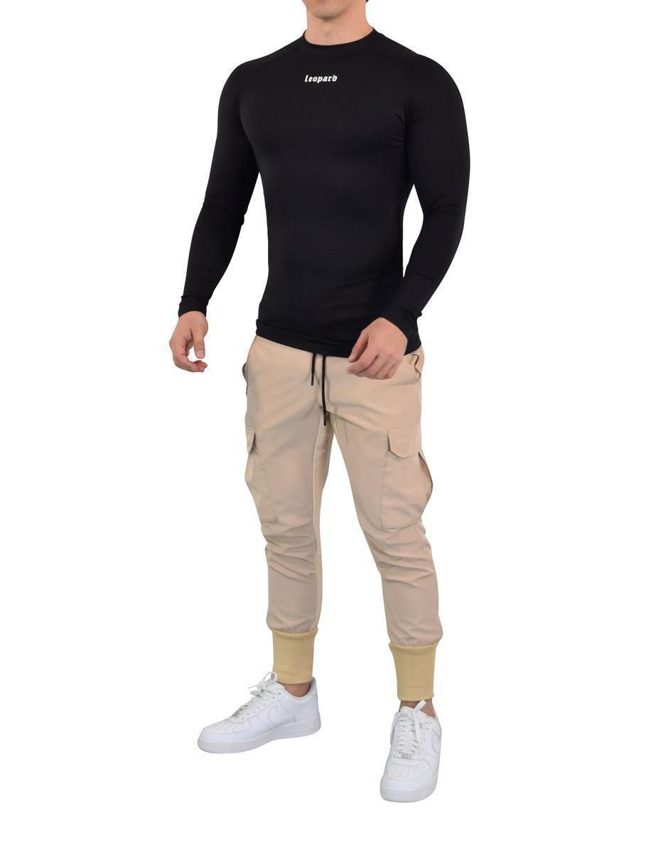 Jogger ajustado Pain Into Power estampado con bolsillos para hombre 2