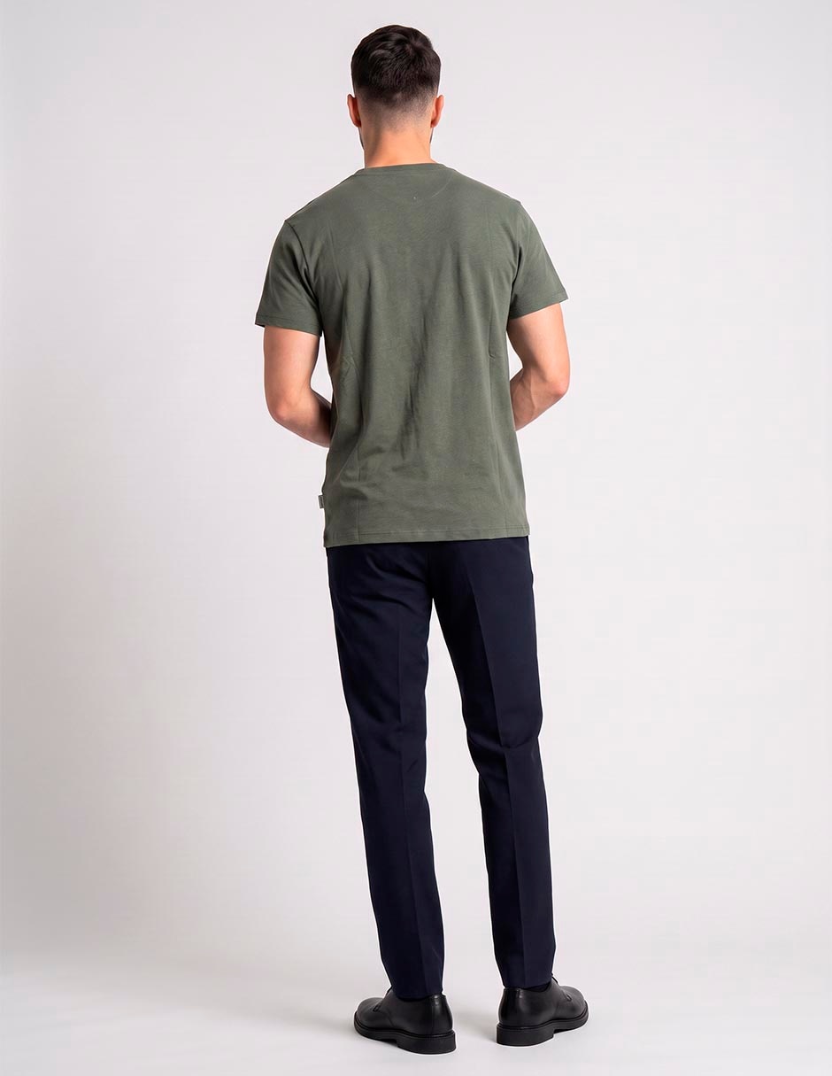 Playera cuello redondo para hombre 4