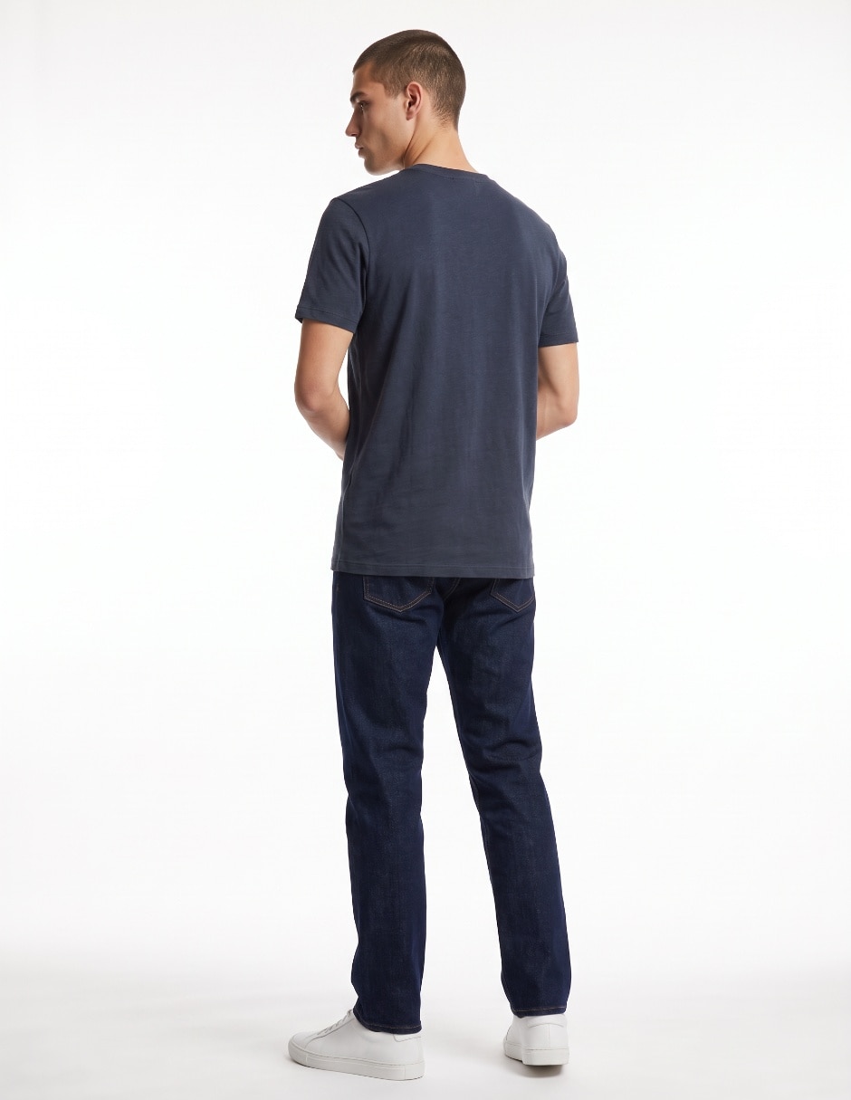 Playera cuello redondo para hombre 2