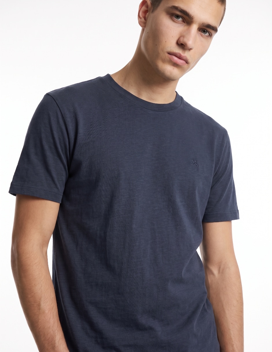 Playera cuello redondo para hombre 4