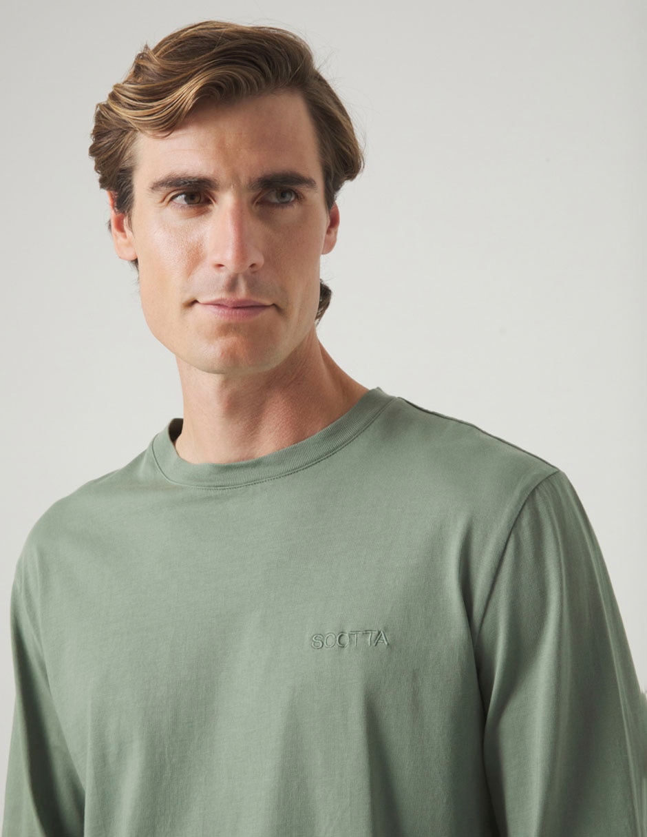 Playera cuello redondo para hombre 3