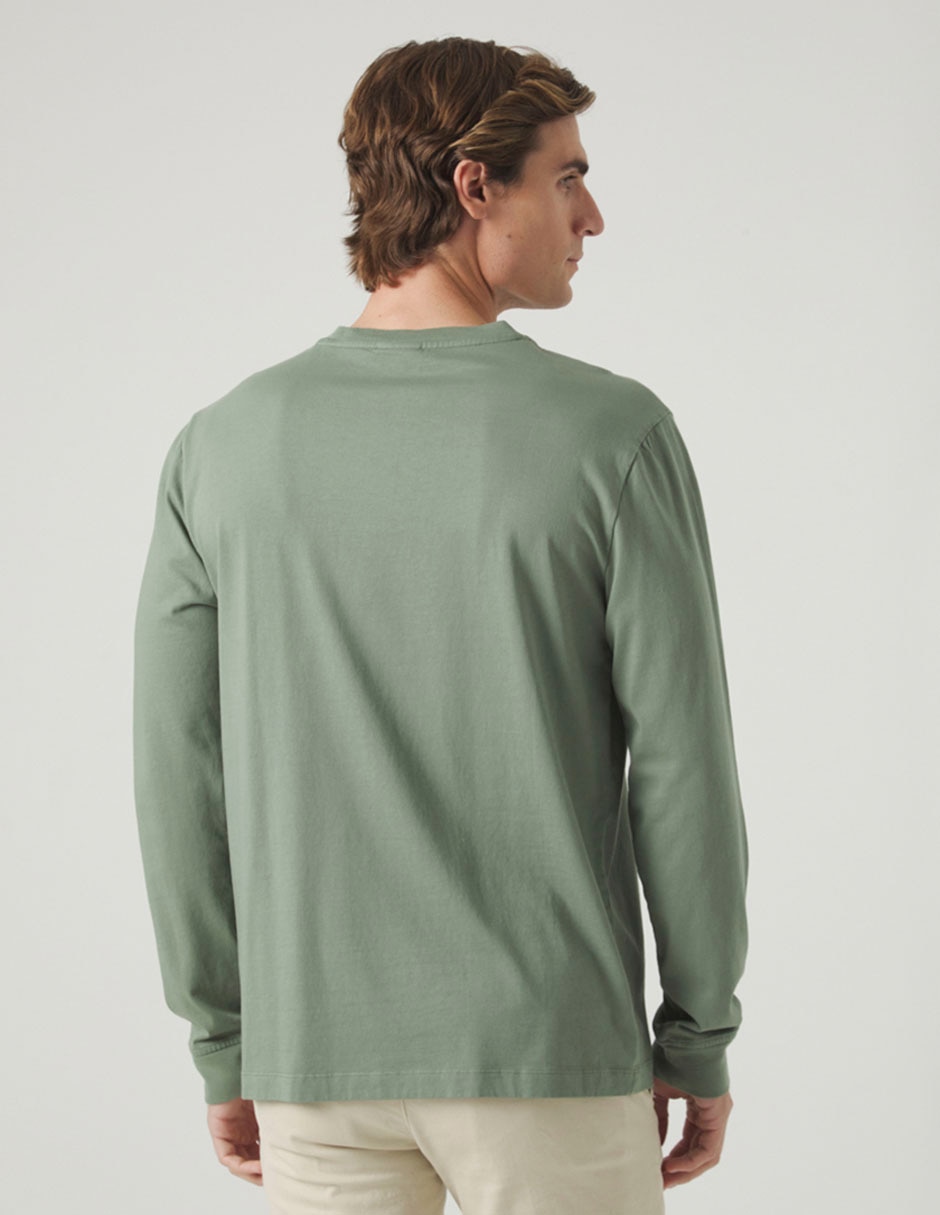 Playera cuello redondo para hombre 4