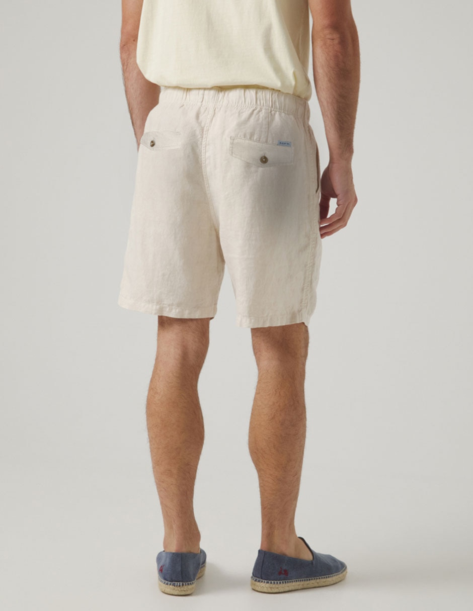 Bermuda Scotta de lino para hombre