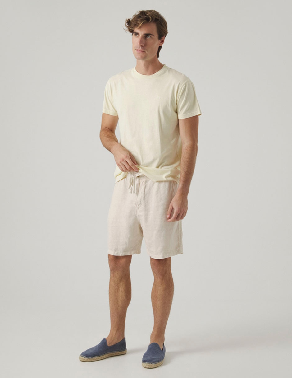 Bermuda Scotta de lino para hombre