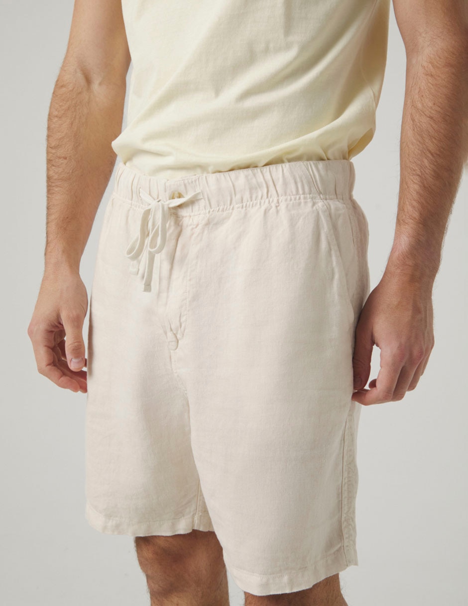 Bermuda Scotta de lino para hombre