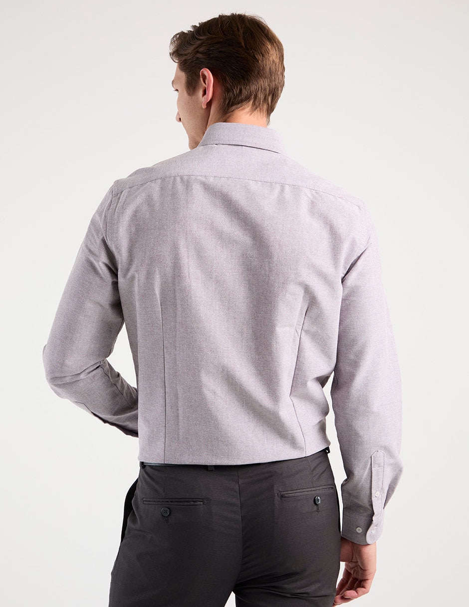 Camisa casual Kenneth Cole de algodón manga larga para hombre