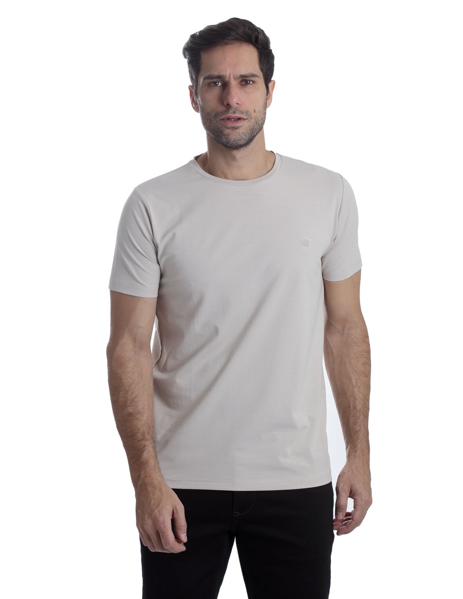 Playera cuello redondo para hombre 1