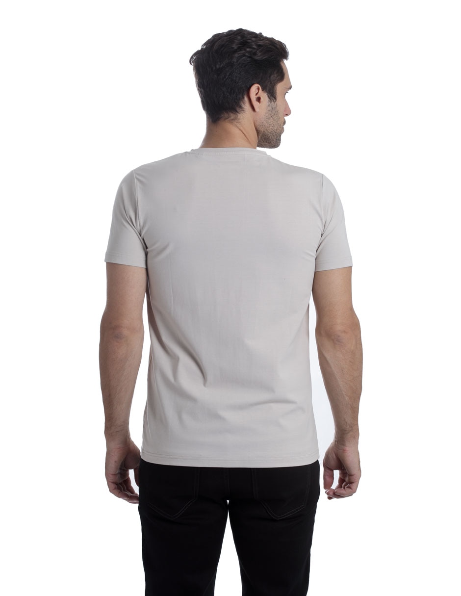 Playera cuello redondo para hombre 4