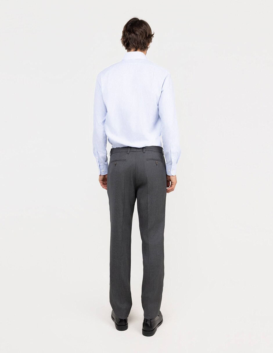 Camisa casual de algodón manga larga para hombre 3