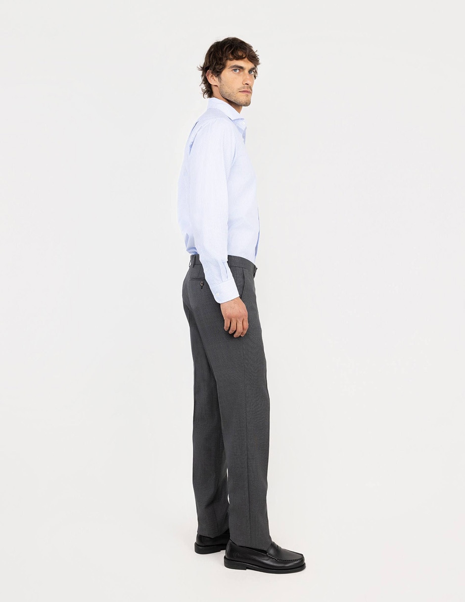 Camisa casual de algodón manga larga para hombre 2