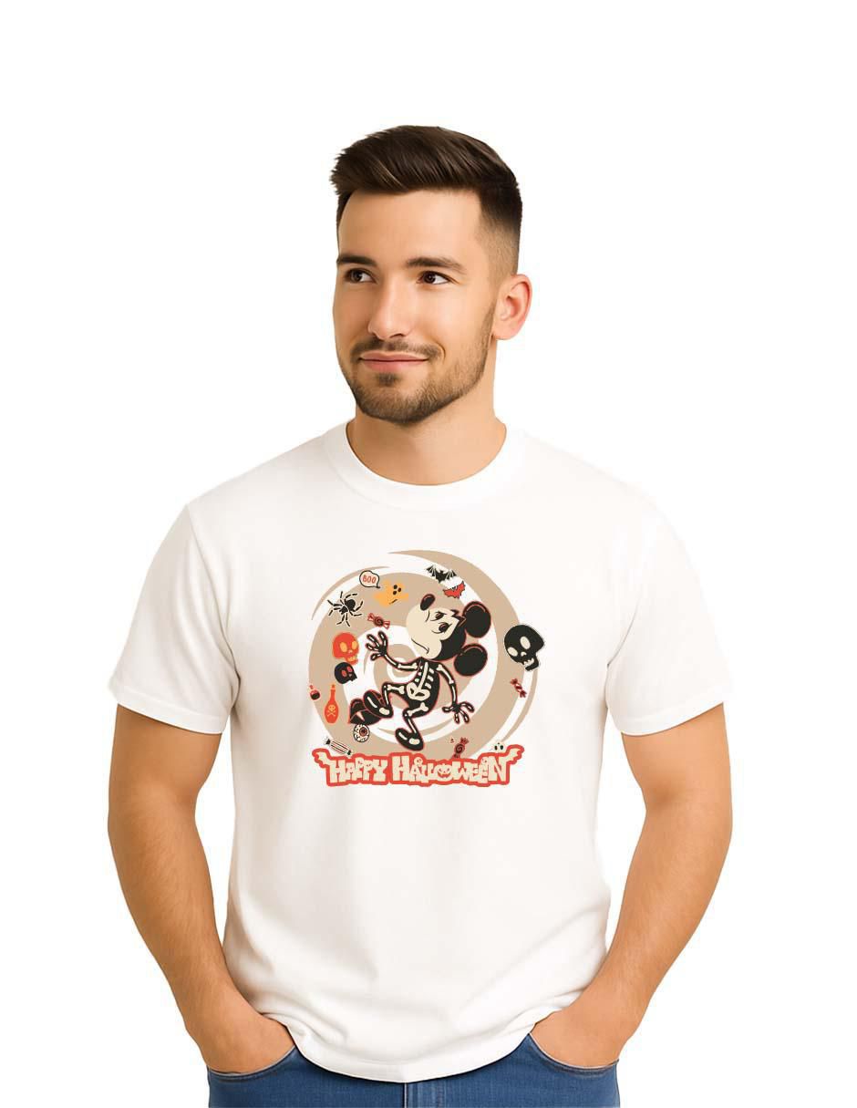 Playera cuello redondo para hombre 1