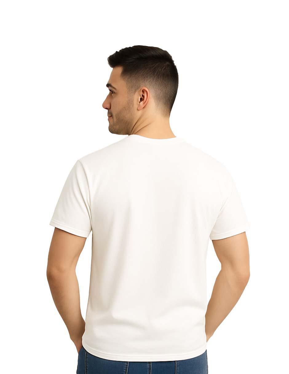Playera cuello redondo para hombre 4