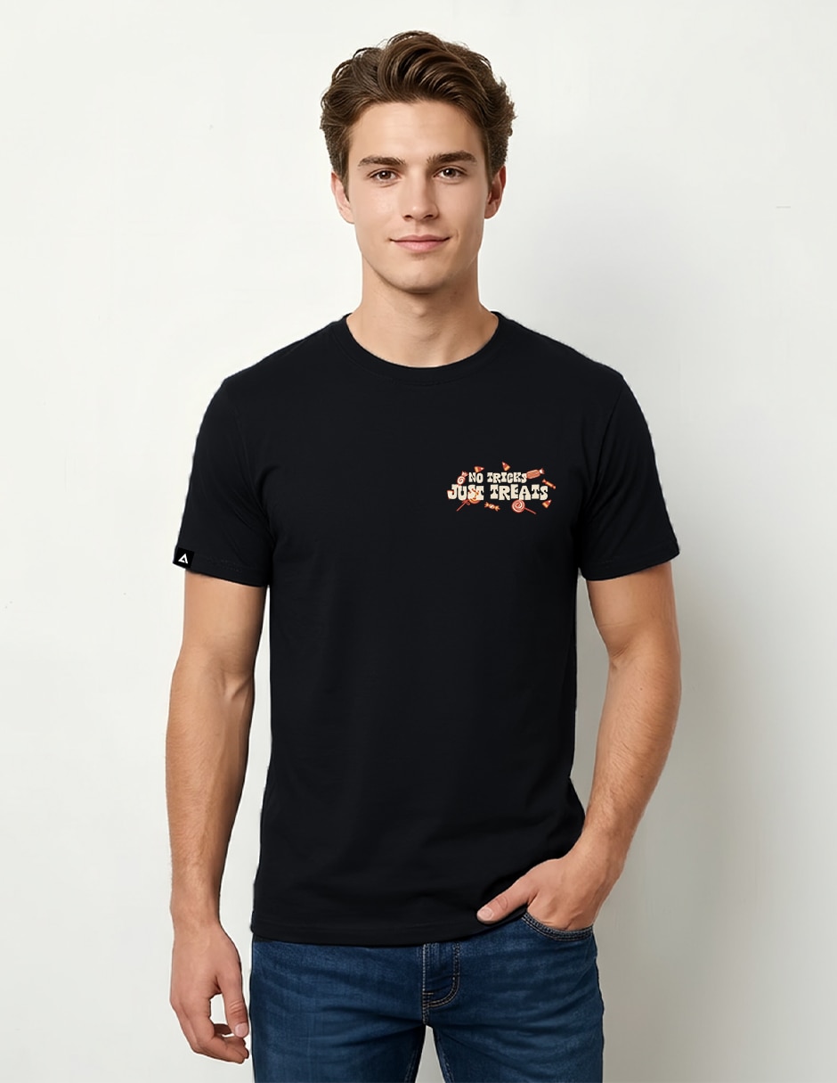 Playera cuello redondo para hombre 1