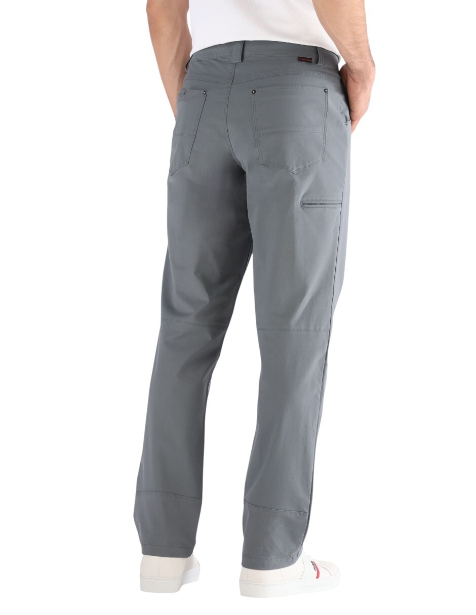 Pantalón regular de algodón para hombre 2