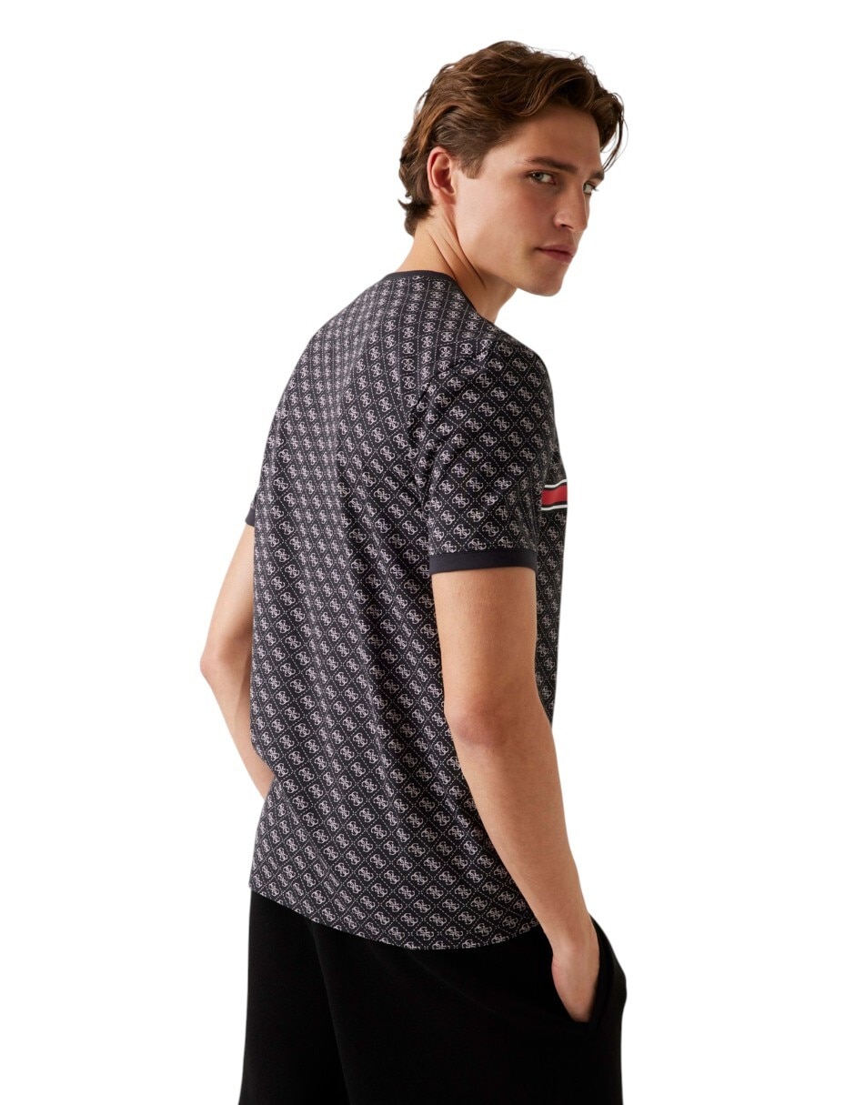 Playera cuello redondo para hombre