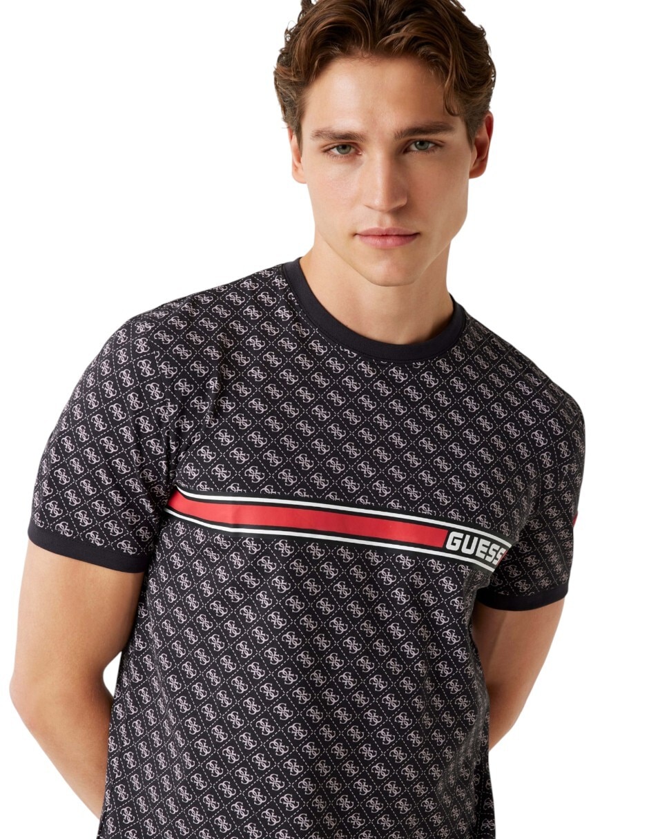 Playera cuello redondo para hombre