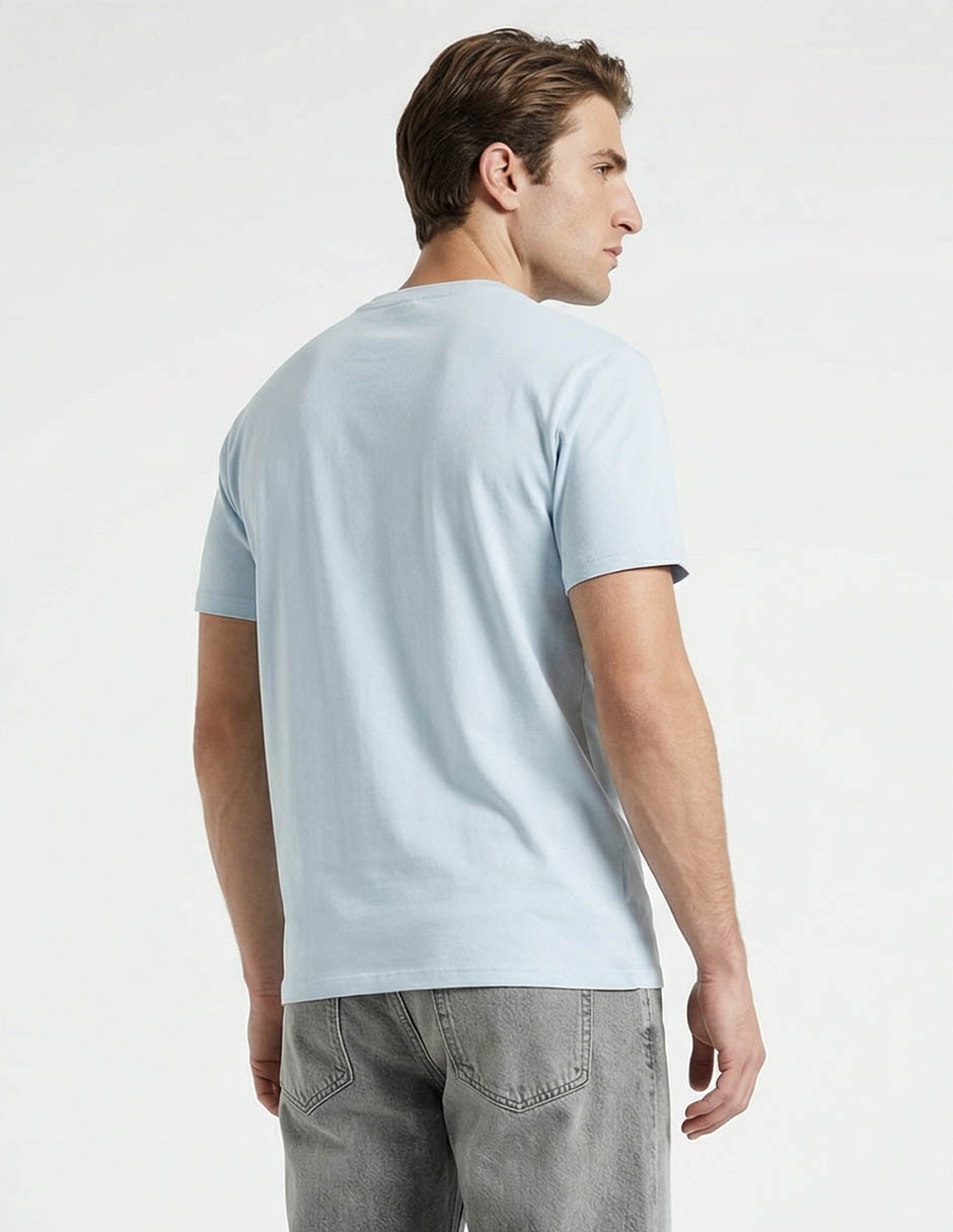 Playera cuello redondo para hombre 5