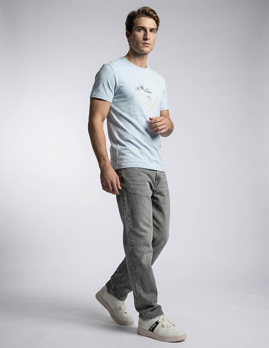 Playera cuello redondo para hombre