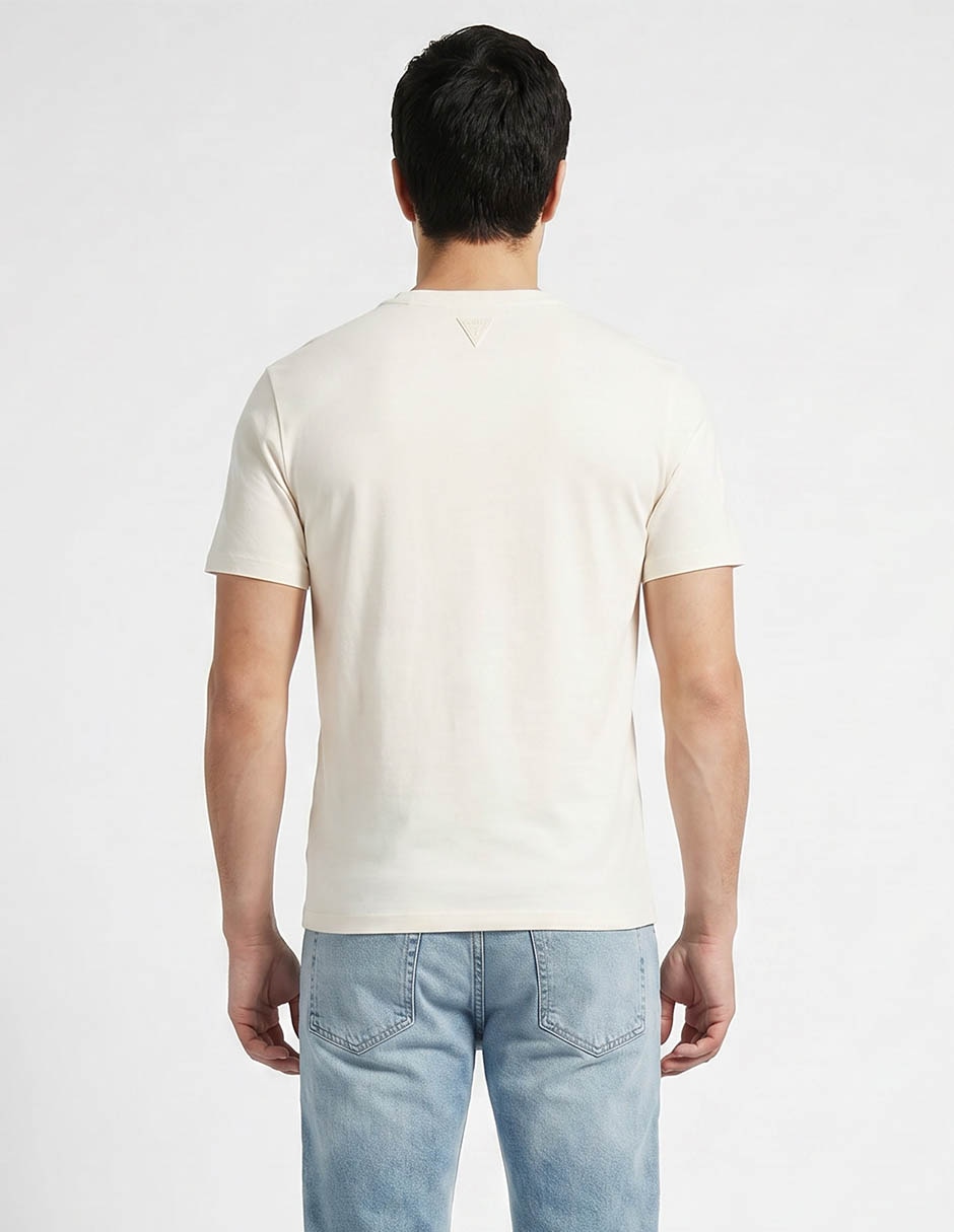 Playera cuello redondo para hombre. 2