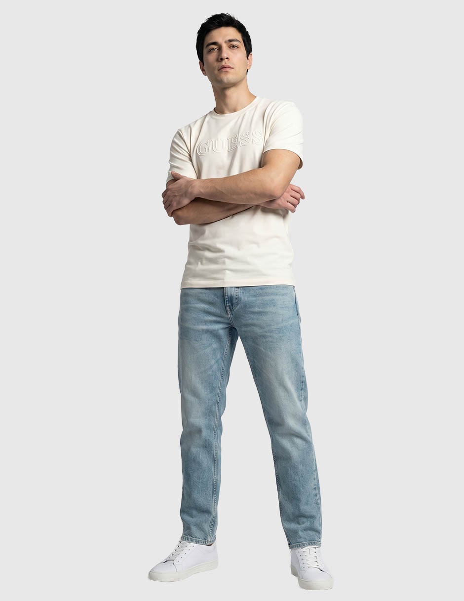 Playera cuello redondo para hombre