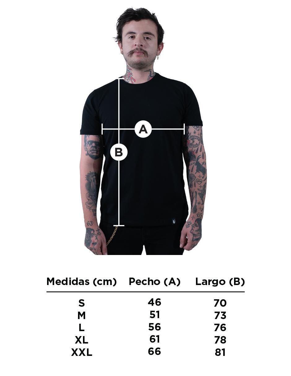 Playera cuello redondo para hombre 2