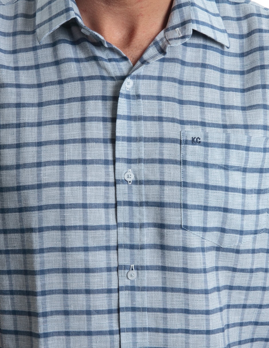 Camisa casual manga corta para hombre 2