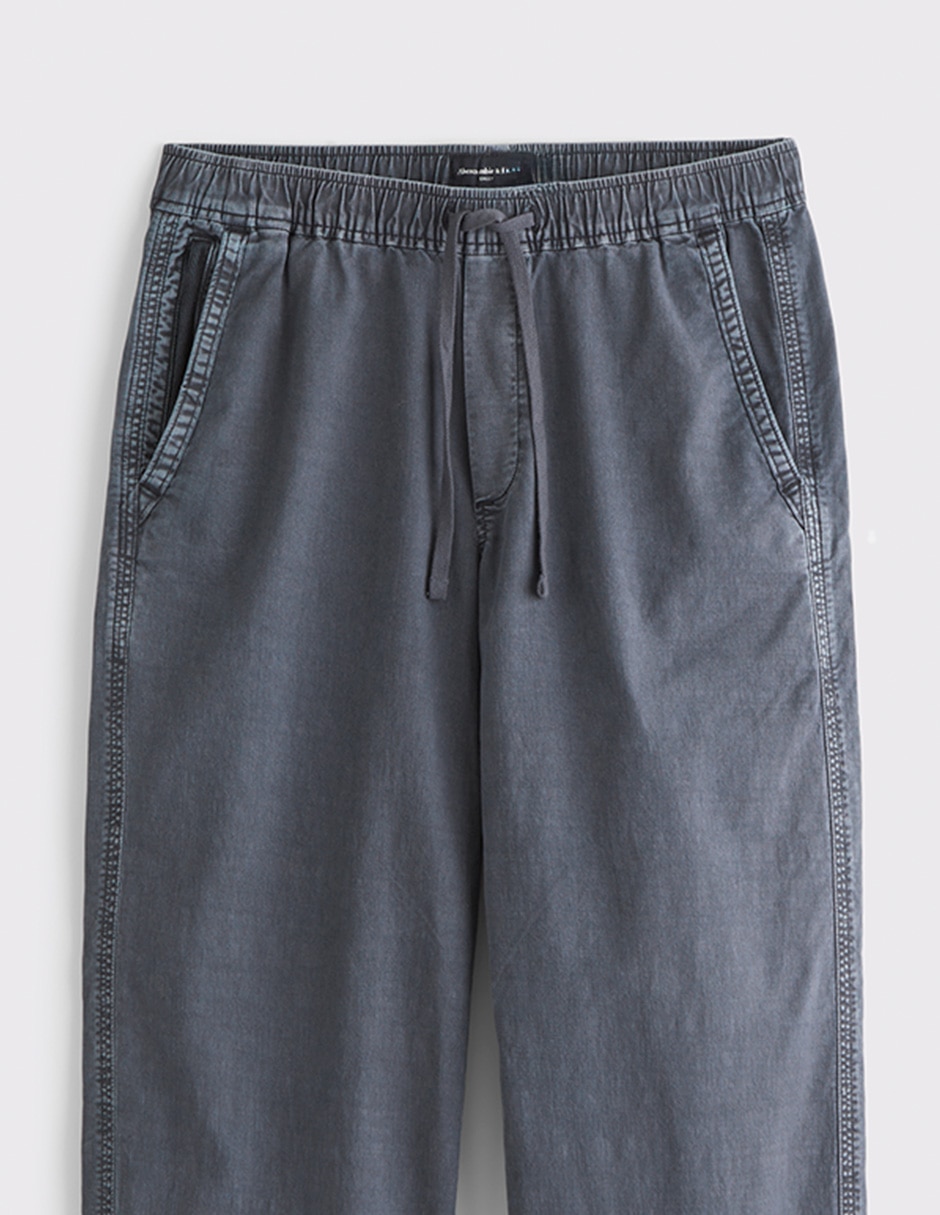Pantalón casual chino regular de algodón para hombre 7