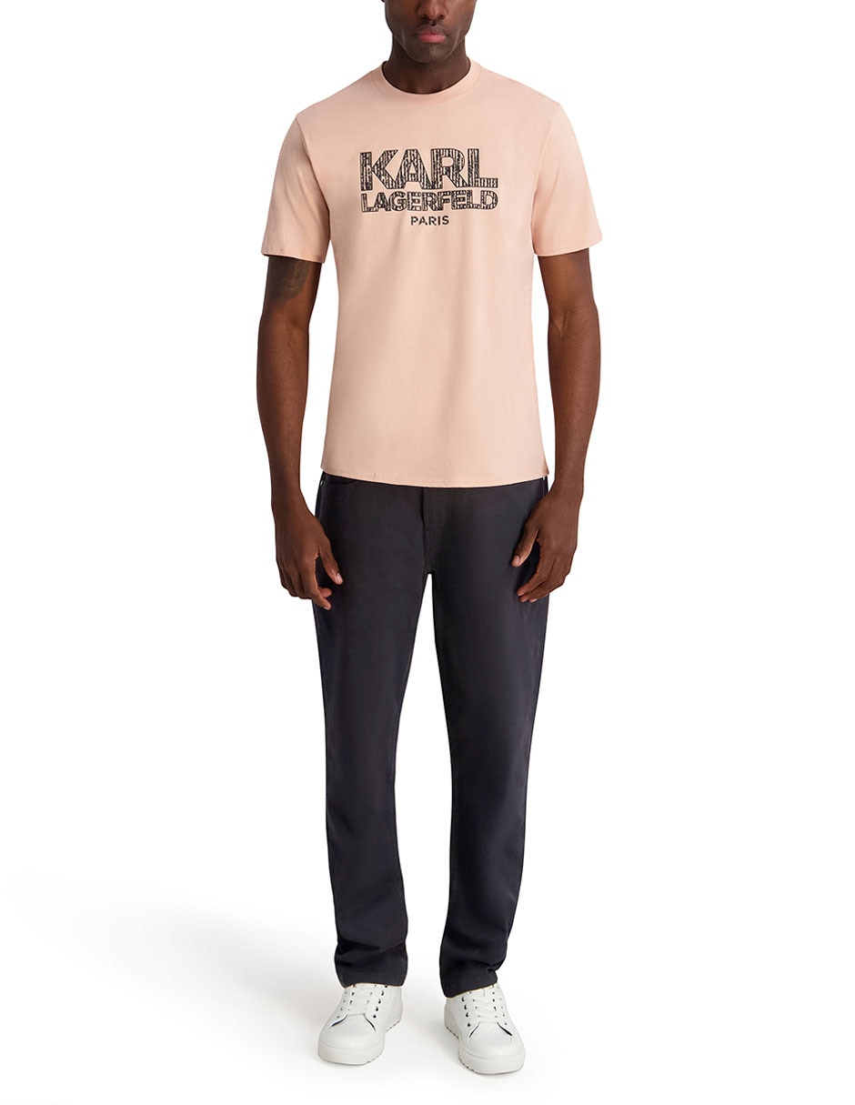 Playera cuello redondo para hombre