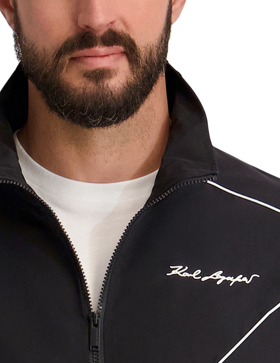 Chamarra casual con bolsillos para hombre 5