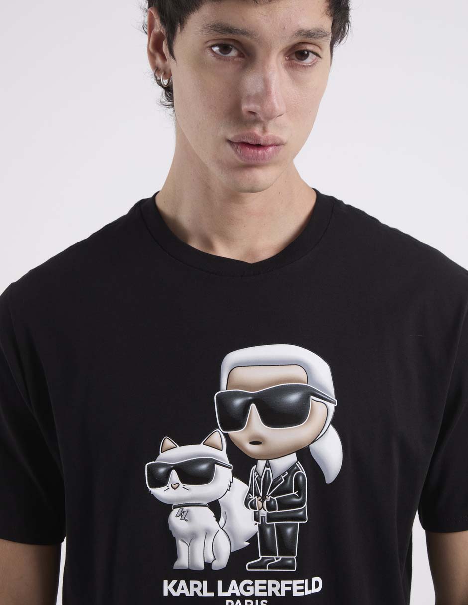 Playera cuello redondo para hombre