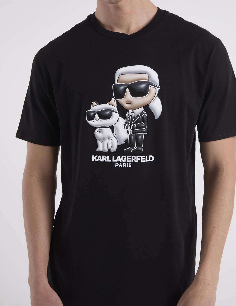 Playera cuello redondo para hombre