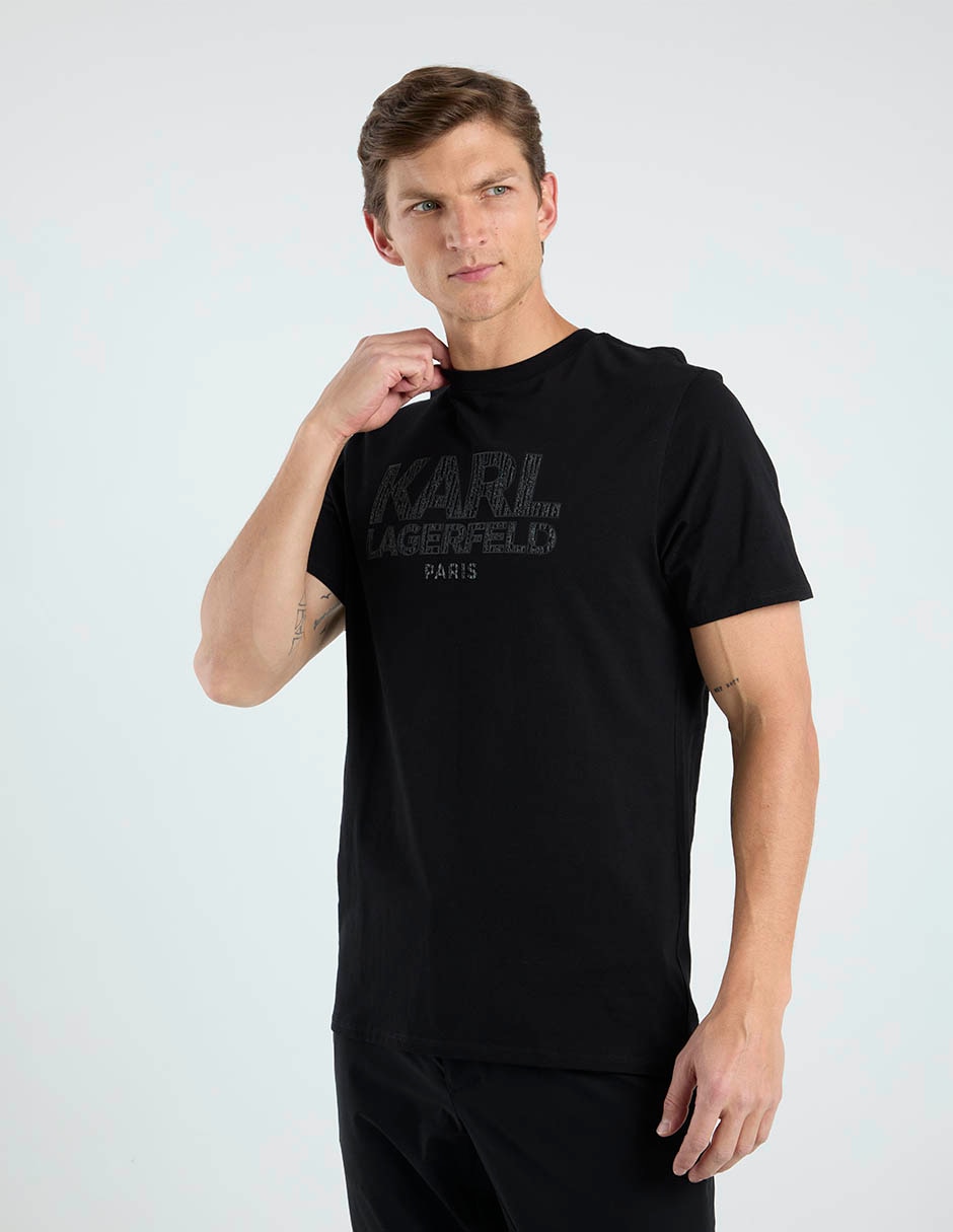 Playera cuello redondo para hombre