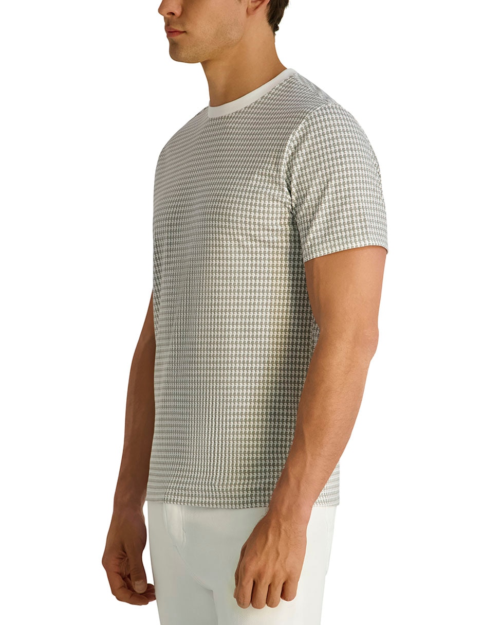 Playera cuello redondo para hombre 2