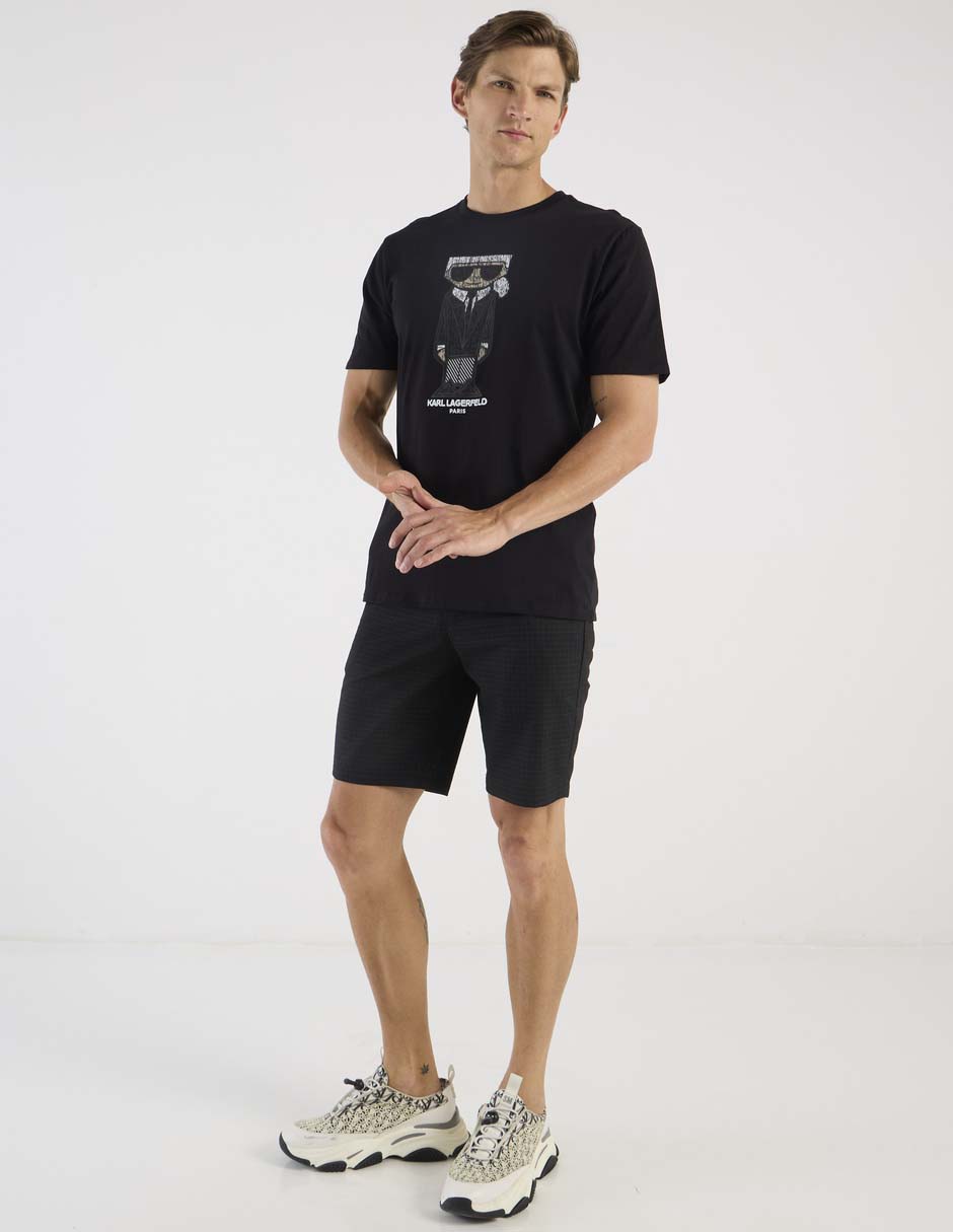 Playera cuello redondo para hombre