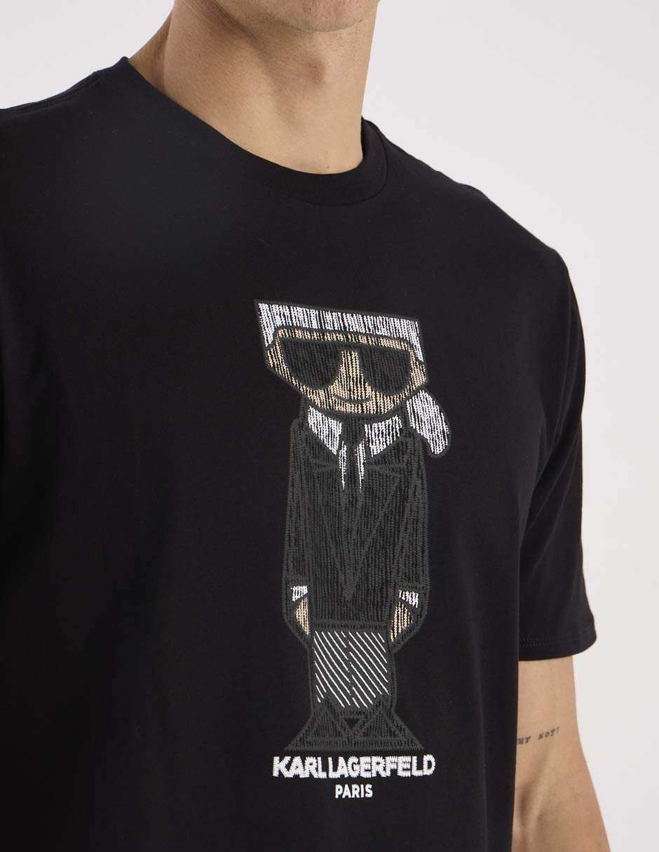 Playera cuello redondo para hombre