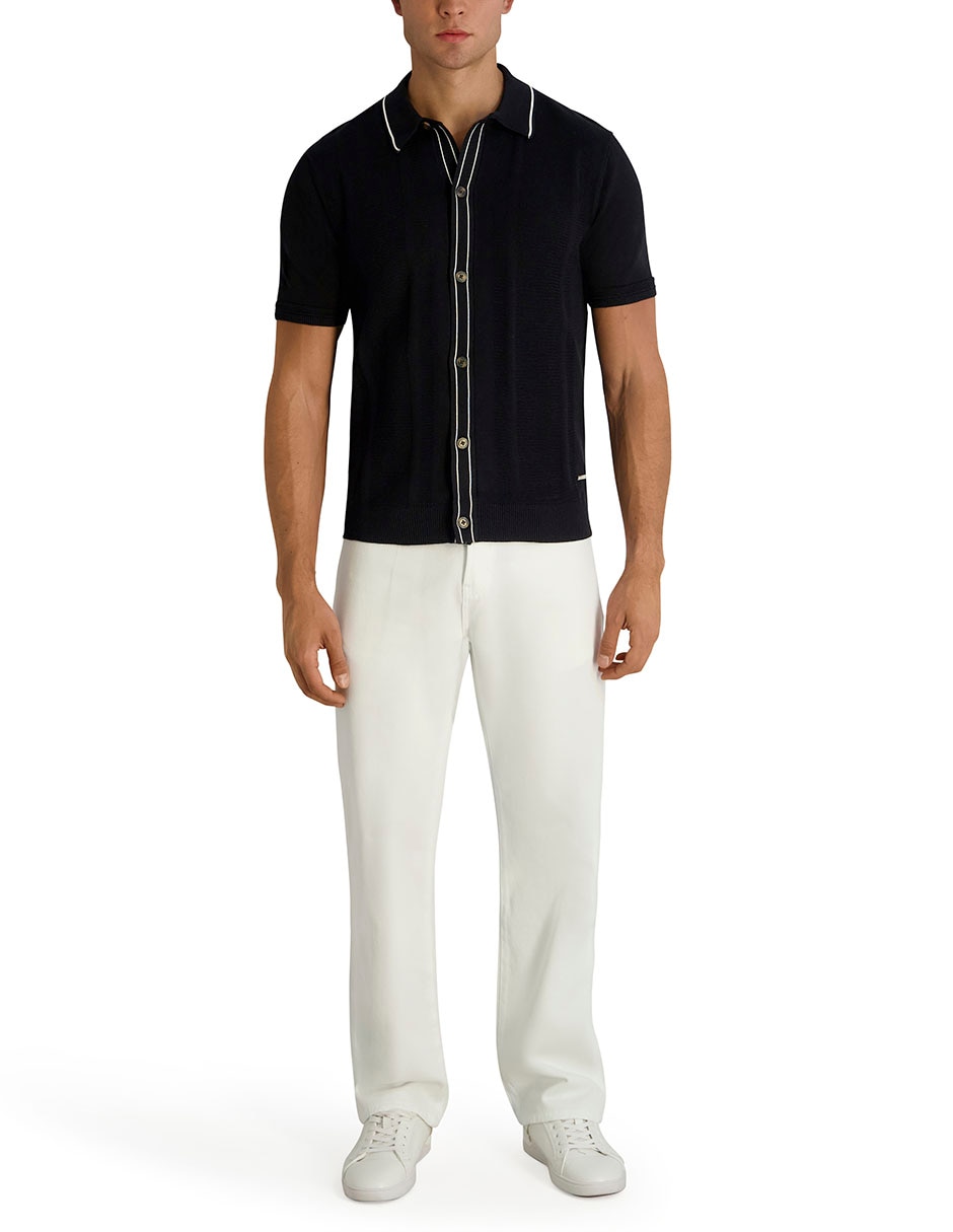 Camisa casual manga corta para hombre 3
